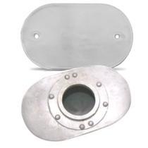 Base filtro marmita dfv 446 cromada (rc114cr) race chrome Base filtro marmita dfv 446 cromada (rc114cr) race chrome