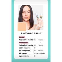 Base fix fuida soft matte media cobertura vizzela