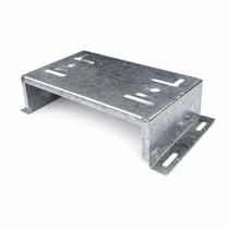 Base Fixa De Motor Deslizante Universal 50Mm Prateado - Pa0042 - Inoaço Base Fixa De Motor Deslizante Universal 50Mm Prateado - Pa0042 - Inoaço