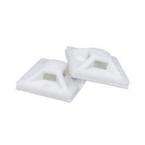 Base Fixadora Abraçadeira Autoadesivo 30x30 100 Pçs Rohdina