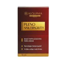 Base Fortalecedora de Unhas Pleno Nail Fragility 10ml Base Fortalecedora de Unhas Pleno Nail Fragility 10ml