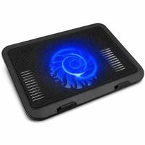 Base Gamer 15,6" USB LED Azul Cooler Silencioso Suporte Antiderrapante Base Gamer 15,6" USB LED Azul Cooler Silencioso Suporte Antiderrapante