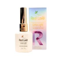 Base Gel Blindado Soak Off UV LED Real Love Light Intenso