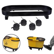 Base Giratória Com Rodinhas Para Mop Safe Pro Perfect Duas Águas Base Giratória Com Rodinhas Para Mop Safe Pro Perfect Duas Águas