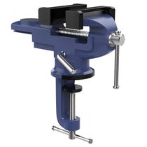 Base giratória de 3 polegadas Table Vise Nuovoware Universal Blue