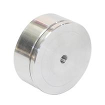 Base Giratória Mini De Alumínio 5Cm Com Rosca M6 Rolamento