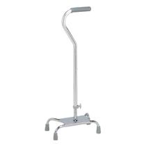 Base grande Carex Quad Cane com altura ajustável 71-94 cm Base grande Carex Quad Cane com altura ajustável 71-94 cm