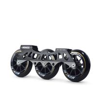 Base Hibrida Munchi Para Patins Inline Roller com Rodas 110mm 85a Road Marathon Abec9