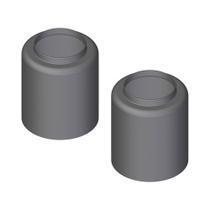 Base Inferior Suspensor Eixo MB Actros Nacional/Import 2 Un