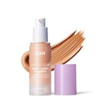 Base JOAH Crystal Glow, infusão de peptídeo, 30 mL, bege claro