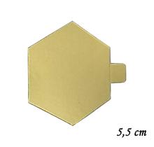 Base Laminada Dourada 5,5 cm - 30 Unid - JR5H Base Laminada Dourada 5,5 cm - 30 Unid - JR5H