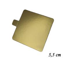 Base Laminada dourada 5,5 cm - 30 Unid - JR5Q