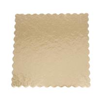 Base Laminada Ouro Para Bolo Quadrado 32x32 - 50 Unidades Base Laminada Ouro Para Bolo Quadrado 32x32 - 50 Unidades