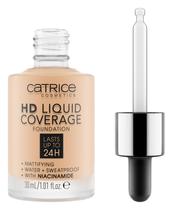 Base Líquida Catrice HD Liquid Coverage 008 Fair Beige - Vegana