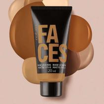 Base Líquida Checkmatte Faces 20 ml - Maquiagem