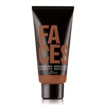 Base Líquida Checkmatte Faces Natura - 20 ml (Acabamento Matte)
