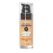 Base Líquida Colorstay 24 Horas Pele Mista à Oleosa FPS15 Golden Beige 300 Revlon 30ml Base Líquida Colorstay 24 Horas Pele Mista à Oleosa FPS15 Golden Beige 300 Revlon 30ml