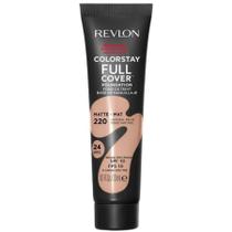 Base Líquida Colorstay Full Cover Matte Natural Beige 220 30ml - Revlon