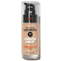 Base Líquida Colorstay Pump Pele Oleosa Nude nº 200 FPS 15 30ml Base Líquida Colorstay Pump Pele Oleosa Nude nº 200 FPS 15 30ml