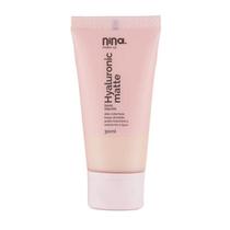 Base Líquida com Ácido Hialurônico Matte - Nina Makeup