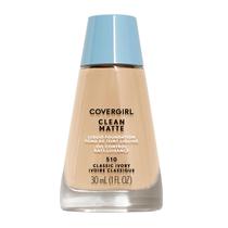 Base líquida COVERGIRL Clean Matte Classic Ivory 30mL