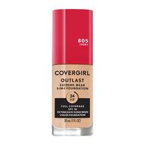 Base líquida COVERGIRL Outlast Extreme Wear Ivory 30 ml