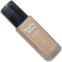 Base Liquida Dark Negra Rosa Fps15 Pele Negra Maquiagem 30ml Base Liquida Dark Negra Rosa Fps15 Pele Negra Maquiagem 30ml