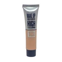 Base Líquida DDonna High Definition 12h Pele Clara 4 Tonalidades Profissional Alta Cobertura Hidratante Importada