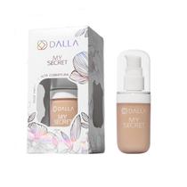 Base Líquida de Alta Cobertura Com Efeito Matte My Secret 35ml Dalla