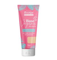 Base Liquida Face Beautiful Vegana Alta Cobertura Cor Média
