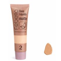Base Líquida Febella Matte Acabamento Natural Cor 2