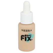 Base líquida fluida soft matte de média cobertura Fix Vizzela - 01
