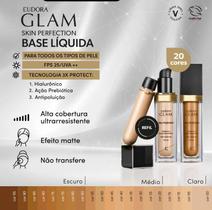Base Líquida Glam Skin Perfection Cor 30ml