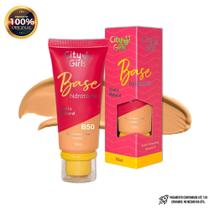 Base Líquida Hidratante Efeito Natural da City Girls Cor B50