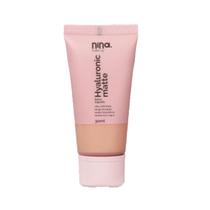 Base Liquida Hyaluronic Matte Nina Make Up