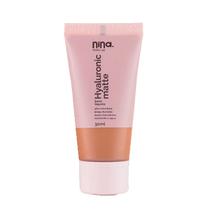 Base Liquida Hyaluronic Matte Nina Make Up Base Liquida Hyaluronic Matte Nina Make Up
