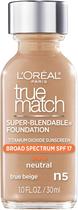 Base Líquida L'Oréal Paris True Match FPS 17 30 ml