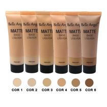 Base liquida matte alta cobertura - belle angel