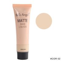 BASE LÍQUIDA MATTE BELLE ANGEL 30ml 5 TONS DE PELE