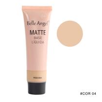 BASE LÍQUIDA MATTE BELLE ANGEL 30ml 5 TONS DE PELE