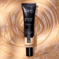Base Líquida Matte Fand 30g - Alta Cobertura Resistente À Água COR:COR 05