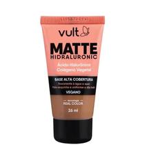 Base Liquida Matte Hidraluronic Ref V330 Vult 26ML