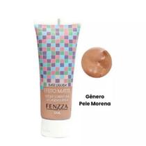 Base Líquida Matte Media Cobertura Secagem Rápida Fenzza