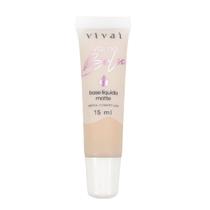 Base Líquida Matte Média Cobertura Vai Na Bolsa Vivai