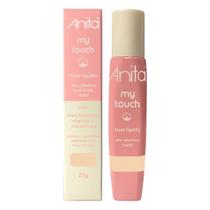 Base Líquida Matte My Touch Alta Cobertura Cor 01 25g Anita Base Líquida Matte My Touch Alta Cobertura Cor 01 25g Anita