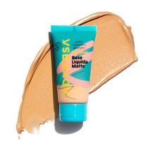 Base líquida matte vegana ADVERSA COR 200