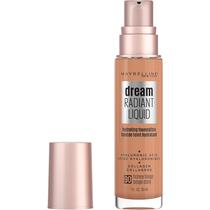 Base Líquida Maybelline Dream Radiante - Mel Bege - Cobertura Leve e Hidratante