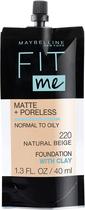 Base líquida Maybelline Fit Me Matte 220 Natural Beige