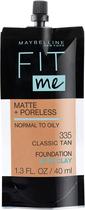 Base líquida Maybelline Fit Me Matte 335 Classic Tan Base líquida Maybelline Fit Me Matte 335 Classic Tan