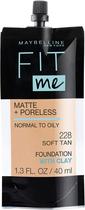 Base líquida Maybelline Fit Me Matte + Poreless 30mL Base líquida Maybelline Fit Me Matte + Poreless 30mL